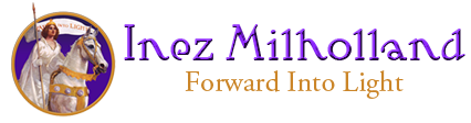 Inez Milholland ~ Forward Into Light Logo